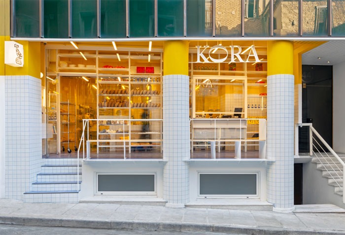 Kora Bakery面包店空间设计