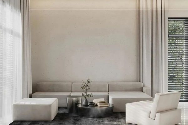 俄式简约设计，暖灰色优雅的现代新居