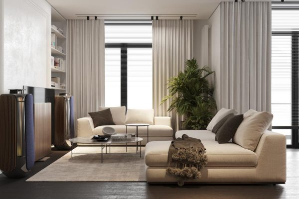黑白咖的完美融合，释放最实用的现代家居之美