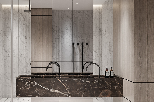 卫生间薄墙收纳方法 就这10cm宽完全不输壁龛！