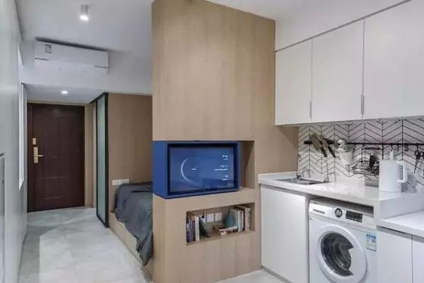 23平简约风超小户型装修设计