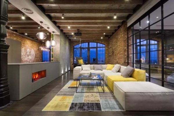 超帅！充满活力的Loft公寓设计