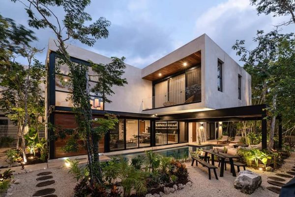 墨西哥被大自然环绕的家