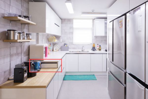 厨房台面设计高低台 多装个抽屉双倍实用？
