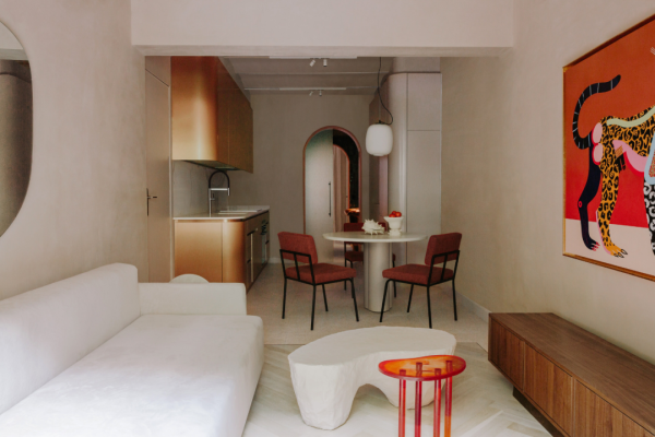 60㎡ 一室两厅一卫，浴室四分离，长户型这么设计实用又个性