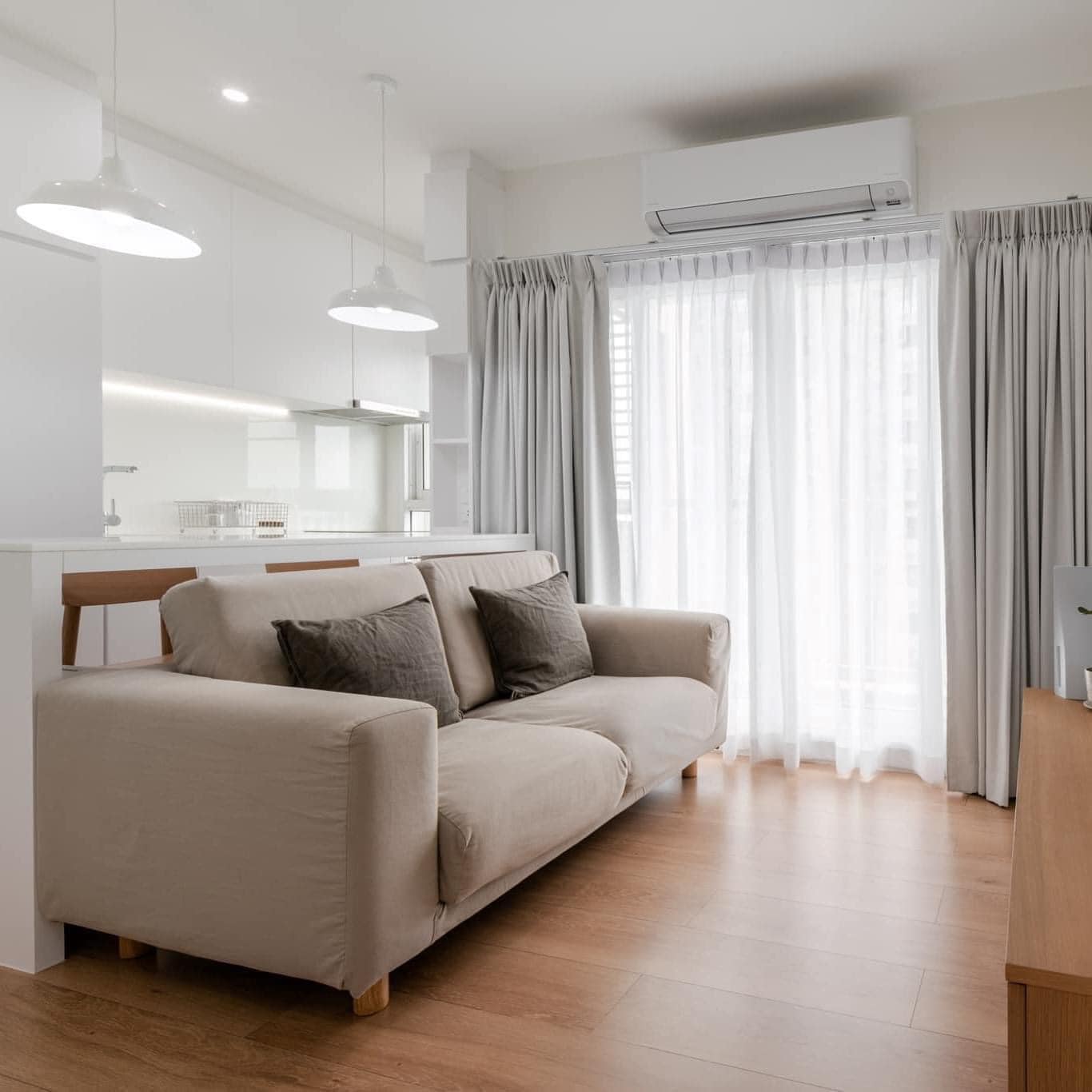 极简纯白公寓设计，你喜欢吗？