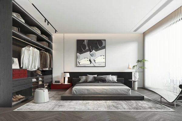 现代简约风卧室设计案例欣赏