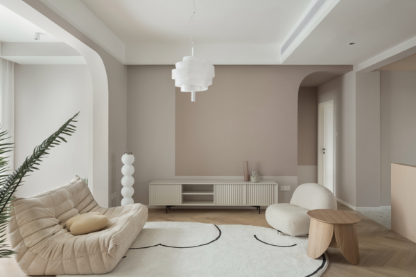 一眼温柔，1套极简风格家居设计