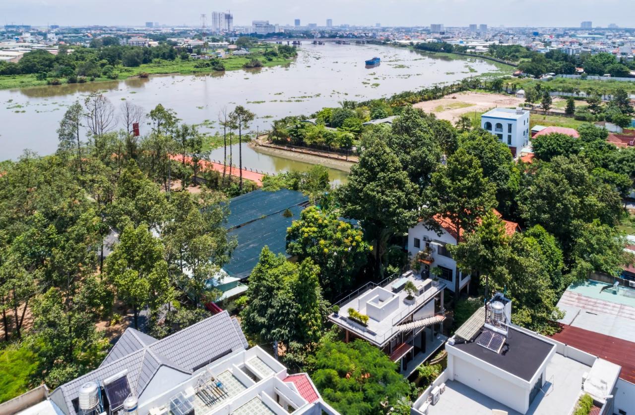 来自越南的漂浮住宅