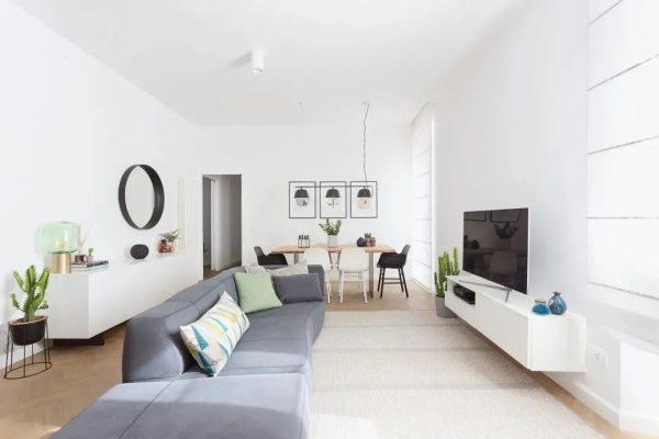 意大利76㎡简约纯净的北欧风小宅