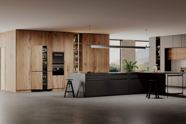 伽洛夫GRF嵌冰与橱柜深度融合，满足定制市场需求