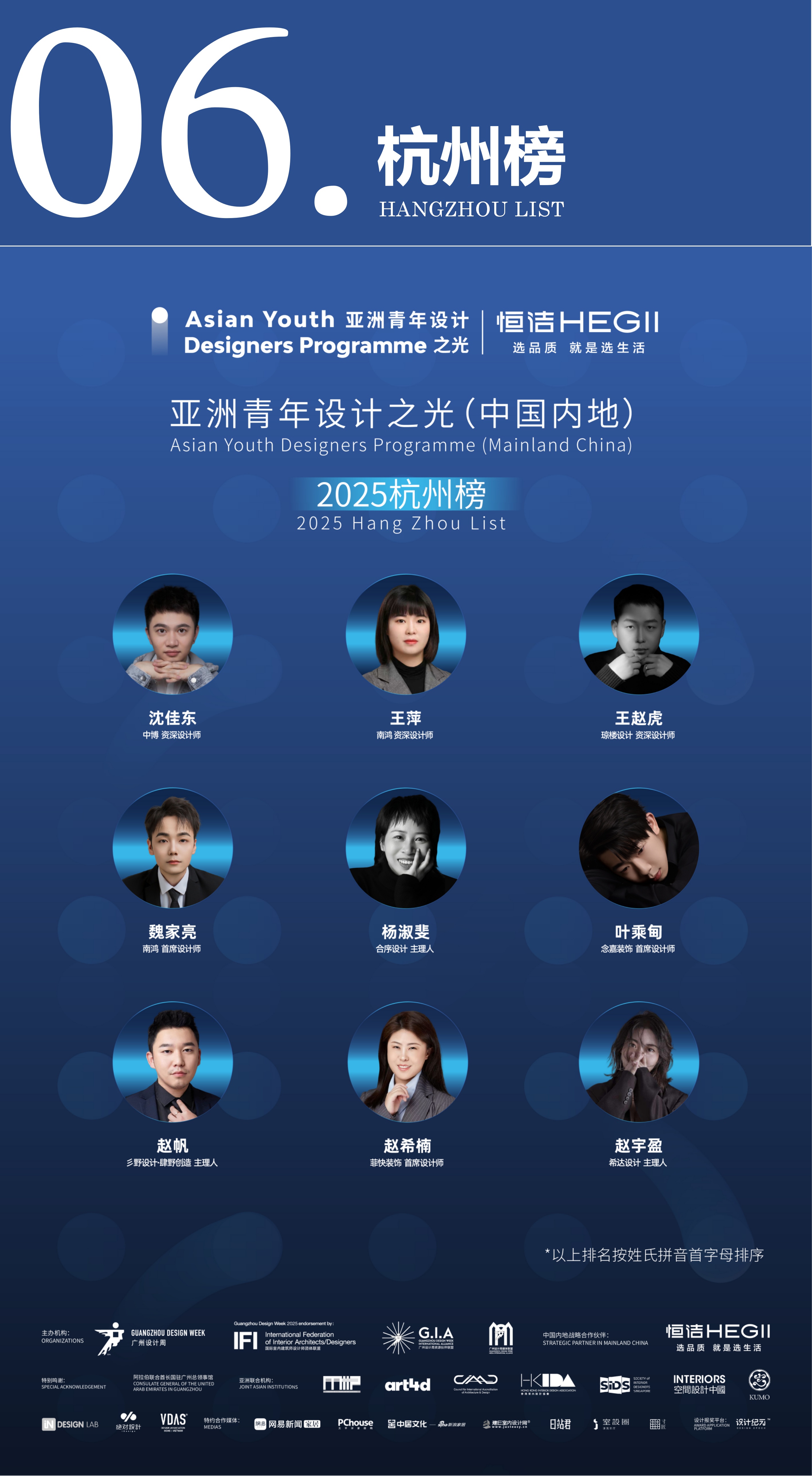 第二期“亚洲青年设计之光（中国内地）·2025城市榜”榜单公布！
