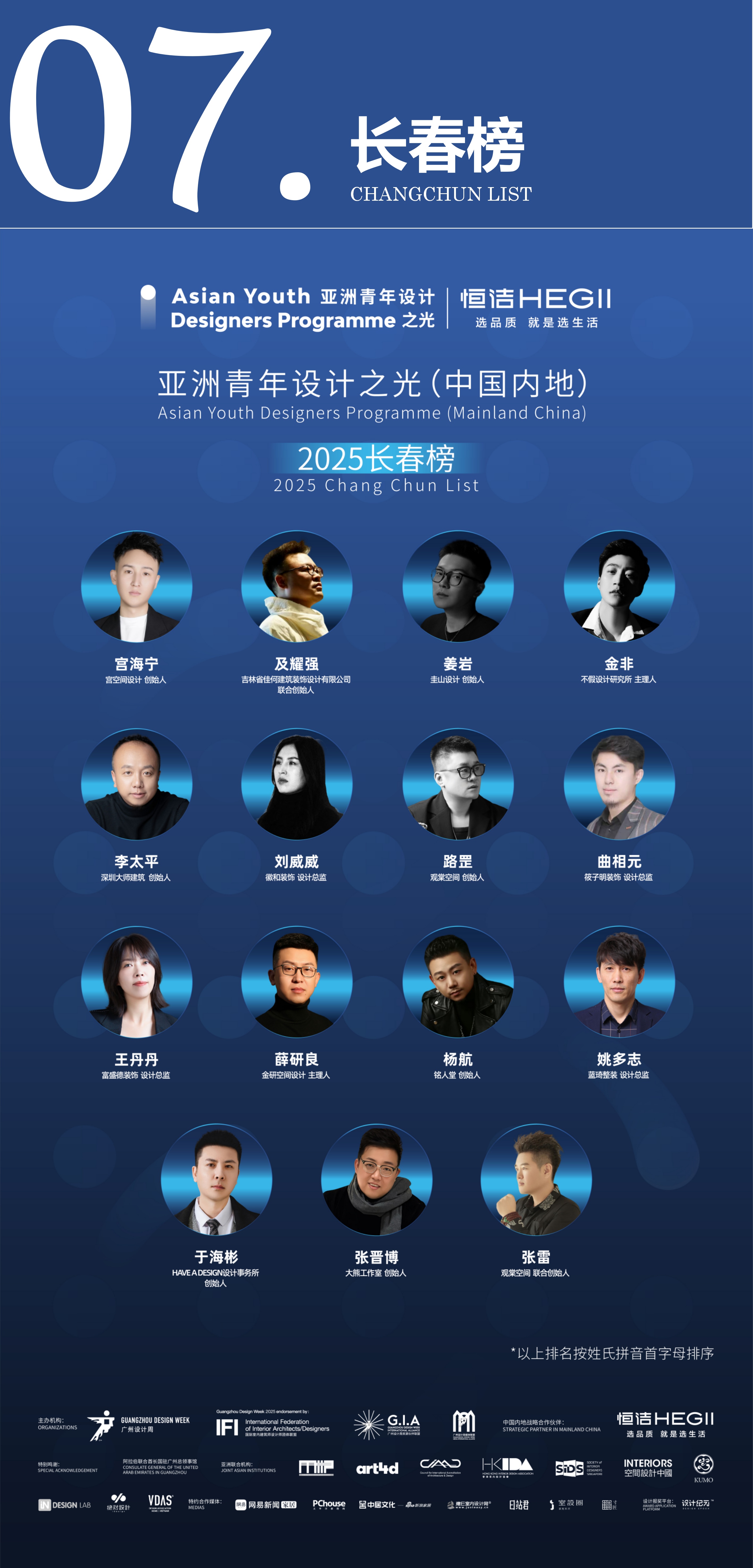 第二期“亚洲青年设计之光（中国内地）·2025城市榜”榜单公布！