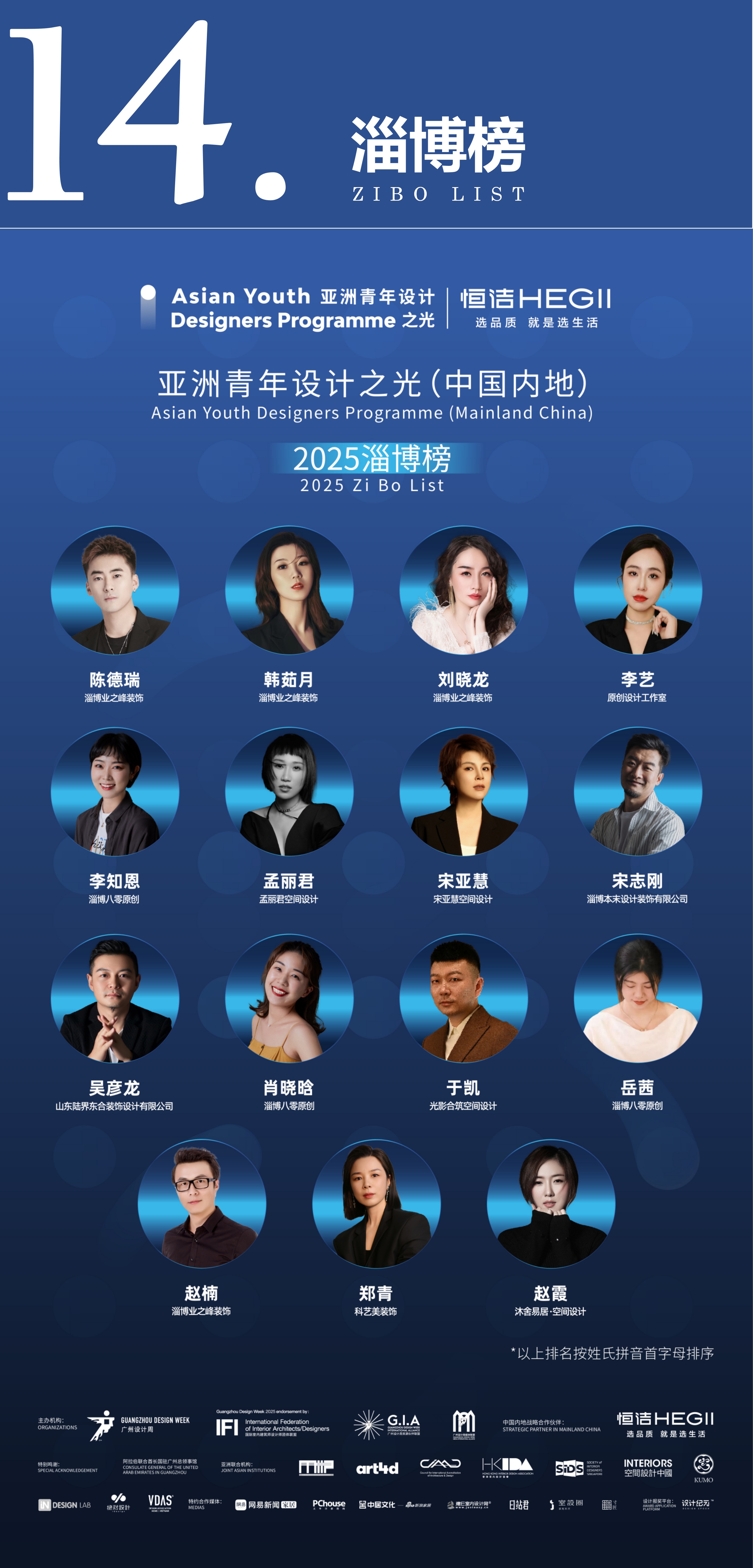 第二期“亚洲青年设计之光（中国内地）·2025城市榜”榜单公布！