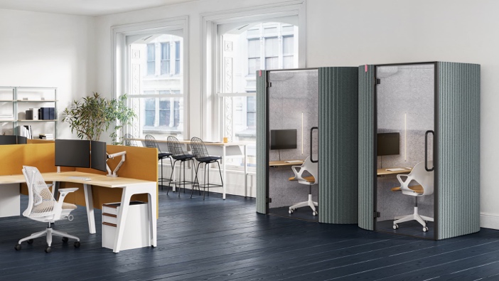 Bay办公舱×Mirra 2座椅：为繁忙办公室按下暂停键