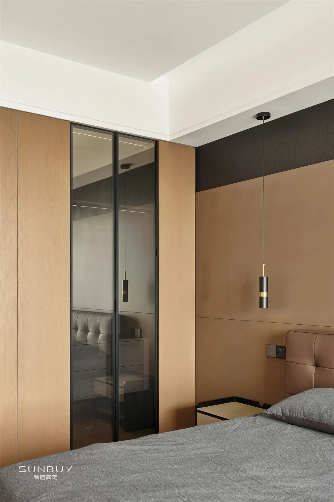 高定木作新范式:尚佰高定实景新作长江之门 410㎡意式大宅质感落地